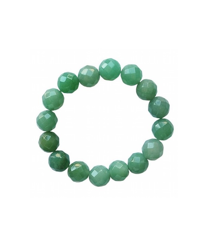 
Pulsera de Aventurina Verde de Bolas de 12 mm.

Engarce en goma elástica.