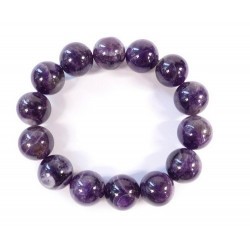 Pulsera Amatista en bola de 14 mm

En goma elástica.