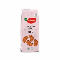 LENTEJAS ROJAS BIO, 500 g
Ref. 011828

Ingredientes: lentejas rojas*. Puede contener trazas de gluten, soja, sesámo y frutos