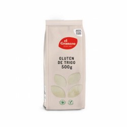 
GLUTEN DE TRIGO, 500 g
Ref. 011208

Ingredientes: gluten de trigo. Puede contener trazas de sésamo, soja y frutos secos.