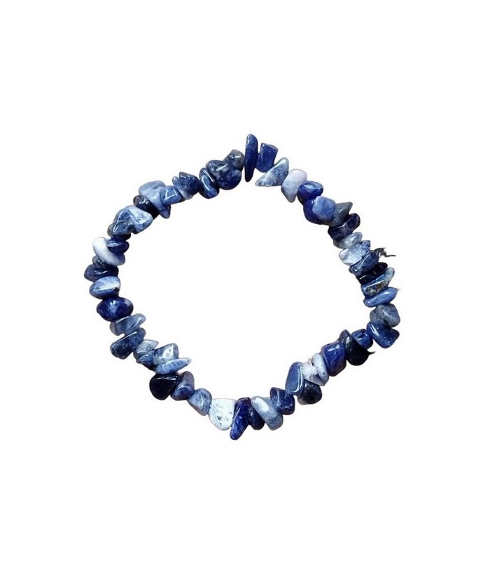 Pulsera Chip Sodalita.

Presentada en jinete de cartón con nombre de mineral y su propiedad.
