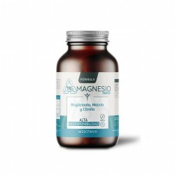 Triple Magnesio Fórmula es un complemento alimenticio a base de magnesio con alta biodisponibilidad y vitamina B6. La sinergia 