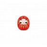 Daruma, Daruma: hago un propósito y te pinto un ojo. Cuando lo haya cumplido, te pintaré el otro.
El Daruma rojo es el más p