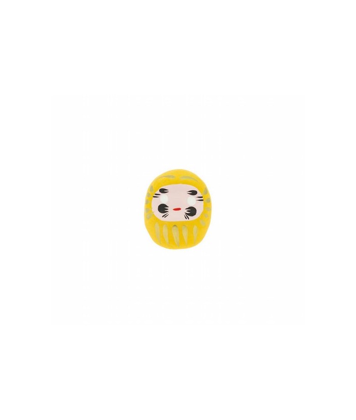 Daruma, Daruma: hago un propósito y te pinto un ojo. Cuando lo haya cumplido, te pintaré el otro.
Uno recurre al Daruma amar