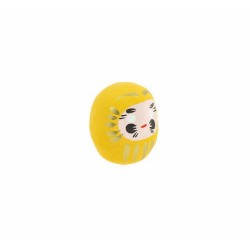 Daruma, Daruma: hago un propósito y te pinto un ojo. Cuando lo haya cumplido, te pintaré el otro.
Uno recurre al Daruma amar