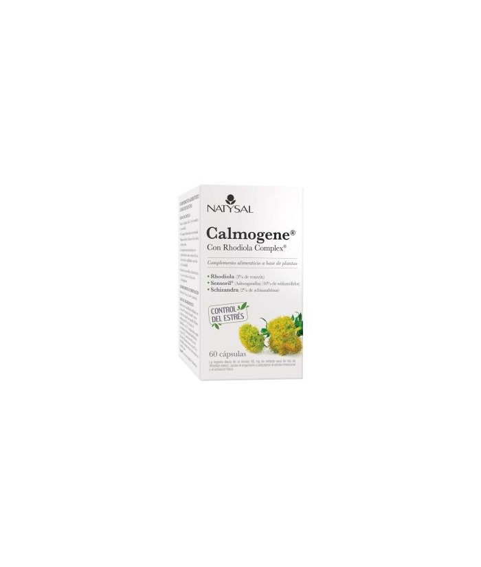 Calmogene con Rhodiola Complex es un complemento alimenticio con una innovadora combinación de extractos estandarizados de tres