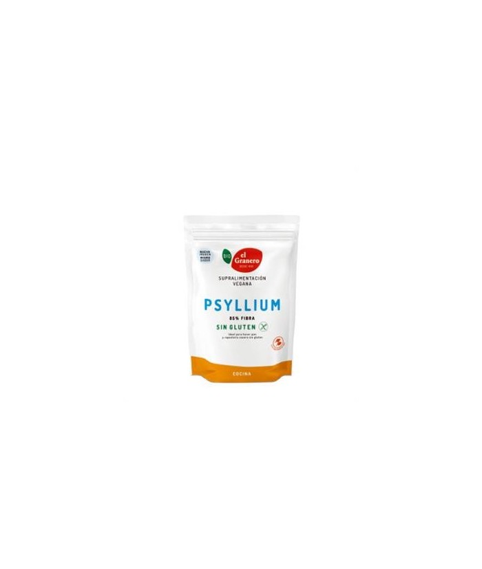 
PSYLLIUM SIN GLUTEN BIO, 125 g
Ref. 014139

Ingredientes: cubierta de la semilla de psyllium molida* (Plantago Ovata). Pue