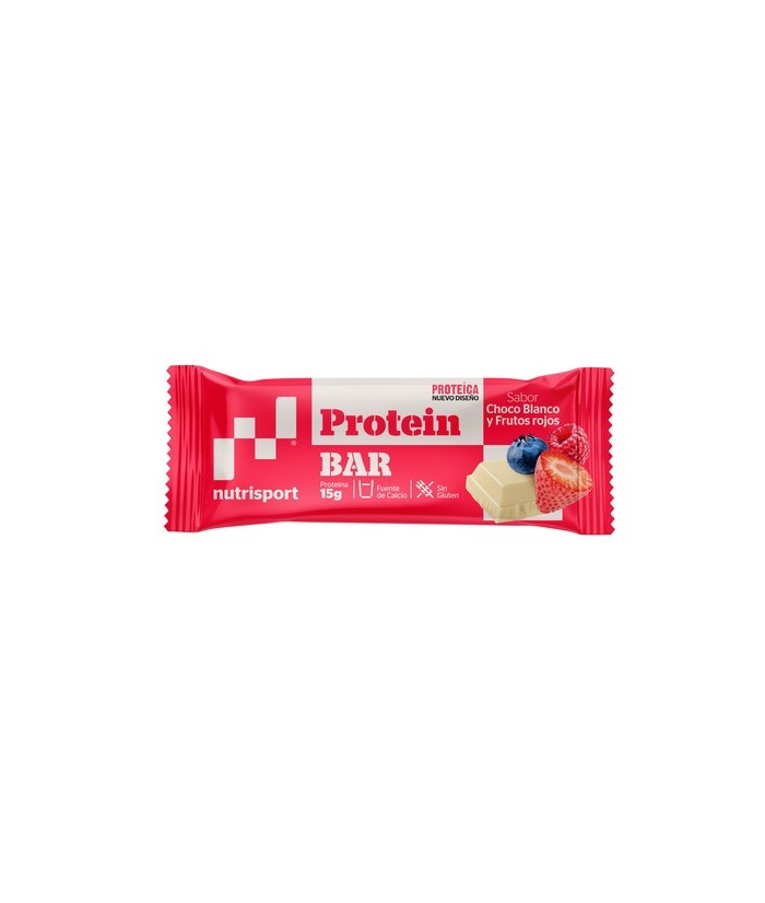 NS.PROTEICAS CHOCO BLANCO  FRUTOS ROJOS 24X44 GR.