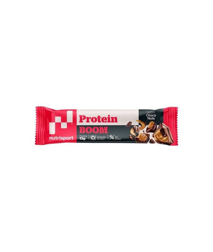 NS.PROTEIN BOOM CHOCO PEANUTS SIN GLU 24 UD.