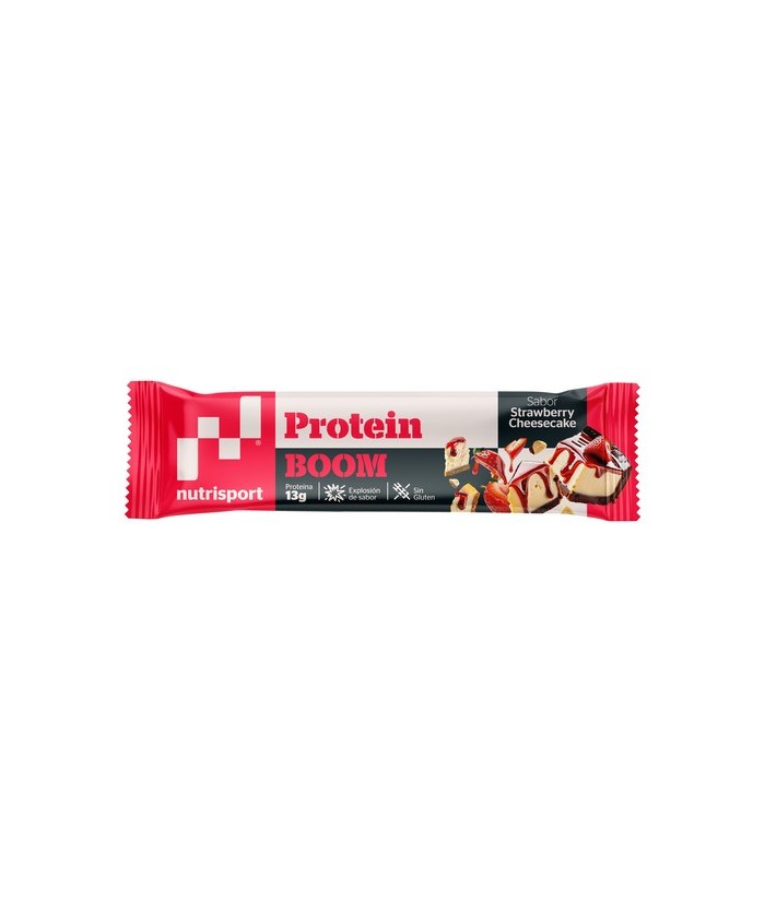 NS.PROTEIN BOOM FRESA TARTA QUESO SIN GLU 24 UD.