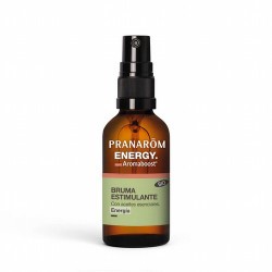 Diseñada para promover un ambiente tonificante y anti-fatiga, la bruma energizante ENERGY con Aceite Esencial ORGÁNICO de Pino 