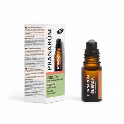 Diseñado para reducir las sensaciones causadas por la fatiga física y mental, el Roll-on olfativo ENERGY con Aceites Esenciales