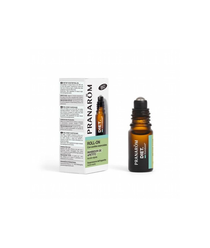 Diseñado para reducir los antojos, ¡el roll-on olfativo DIET con aceites esenciales ofrece una solución supresora del apetito i