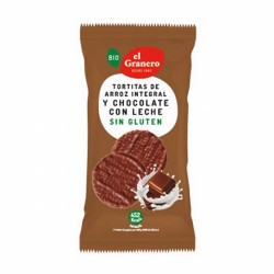 
TORTITAS DE ARROZ INTEGRAL Y CHOCOLATE CON LECHE BIO, 100 g
Ref. 019161

Ingredientes: arroz Integral 50%, chocolate con l