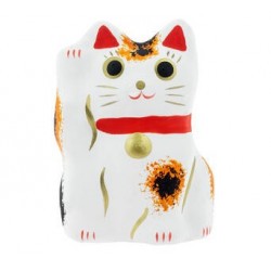 Simbolismo de Maneki Neko
En Japón, el gato que saluda trae buena suerte, felicidad y prosperidad. Del japonés Maneki invitar