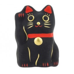 Simbolismo de Maneki Neko
En Japón, el gato que saluda trae buena suerte, felicidad y prosperidad. Del japonés Maneki invitar
