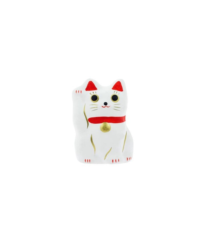 Simbolismo de Maneki Neko
En Japón, el gato que saluda trae buena suerte, felicidad y prosperidad. Del japonés Maneki invitar