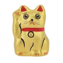 Simbolismo de Maneki Neko
En Japón, el gato que saluda trae buena suerte, felicidad y prosperidad. Del japonés Maneki invitar
