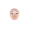 Daruma, Daruma: hago un propósito y te pinto un ojo. Cuando lo haya cumplido, te pintaré el otro.
El Daruma rosa se utiliza 