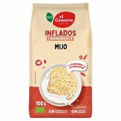 MIJO HINCHADO BIO, 100 g
Ref. 013030

Ingredientes: mijo hinchado*. Puede contener trazas de gluten, sésamo, soja y frutos s