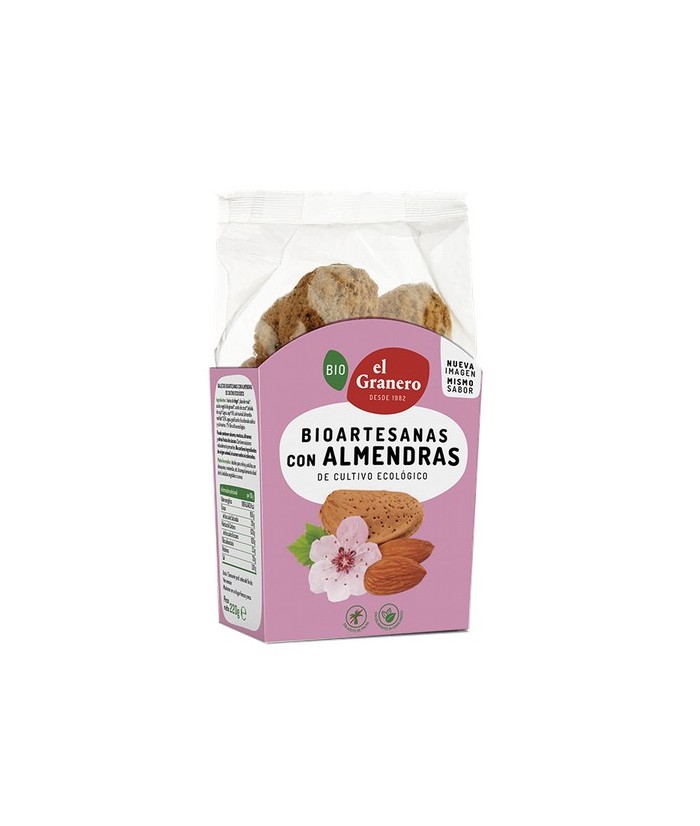 EG.GALLETA ARTESANA ALMENDRA BIO 250 GR.