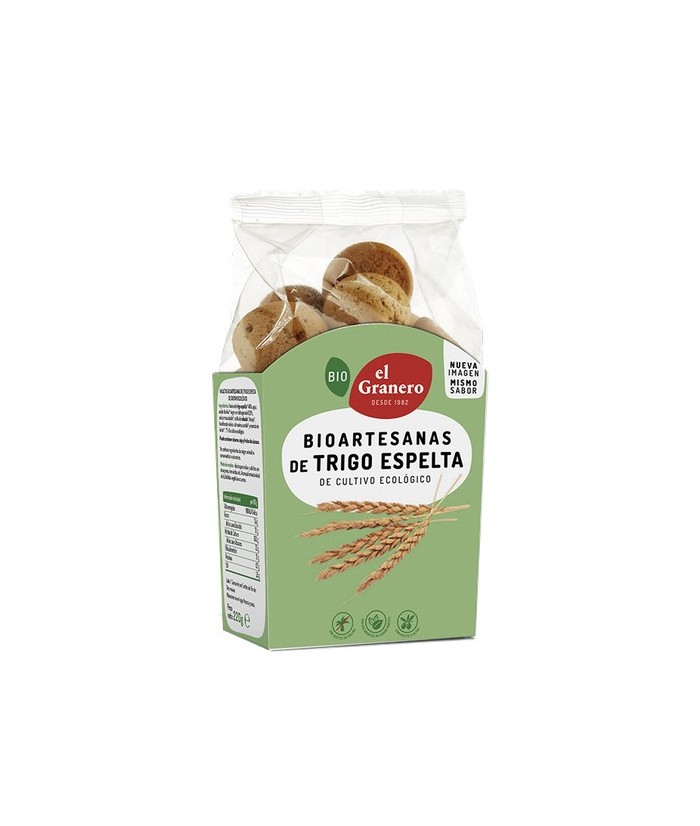 EG.GALLETA ARTESANA TRIGO ESPELTA BIO 220 GR.