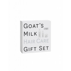 Transforma tu cabello frágil y dañado en una melena fuerte y brillante con el Set Capilar de Leche de Cabra para cabello de por