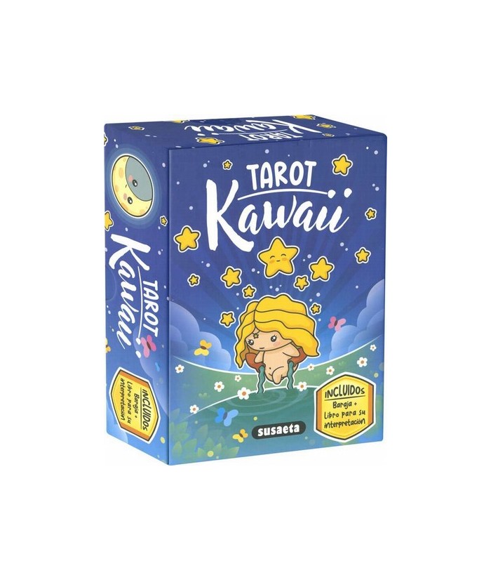 Esta caja contiene un libro y una baraja de cartas del tarot para descubrir lo que representa cada uno de sus arcanos mayores, 