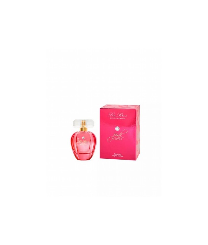 Eau de Parfum PINK VELVET. Imagina todo lo que te trae alegría y la emoción de las hermosas emociones en la vida y envuélvete e