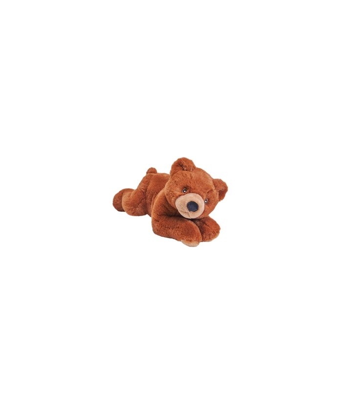 El oso pardo Ecokins de Wild Republic es el compañero perfecto para niños y adultos. Este animal de peluche ecológico promueve 
