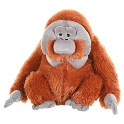 El orangután macho Cuddlekins de Wild Republic es un compañero de peluche adorable y educativo tanto para niños como para adult