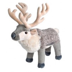 Experimente la alegría de la temporada navideña con el reno Cuddlekins de Wild Republic. Este adorable animal de peluche es el 