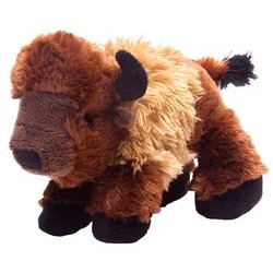 El bisonte Hug'Ems de Wild Republic es un adorable animal de peluche que lleva el espíritu salvaje a tu hogar. Con su diseño su