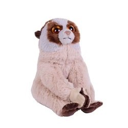 El Cuddlekins Mini Slow Loris de Wild Republic es un adorable juguete de peluche que captura la singularidad de este primate no