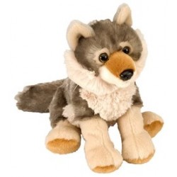 Lleva el espíritu de la naturaleza a tu hogar con el Cuddlekins Mini Wolf de Wild Republic. Este adorable animal de peluche cap