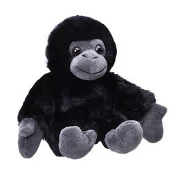 ¿Buscas un nuevo amigo? Conoce a Hug'Ems Mini Gorilla, ¡el compañero perfecto tanto para niños como para adultos! Este animal d