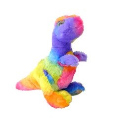 Embárcate en una aventura rugiente con Rainbowkins T-Rex de Wild Republic. Este adorable animal de peluche da vida al poderoso 