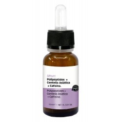 Sérum con activos que reducen los signos de fatiga y estrés. Su absorción genera una agradable sensación de tirantez y firmeza 