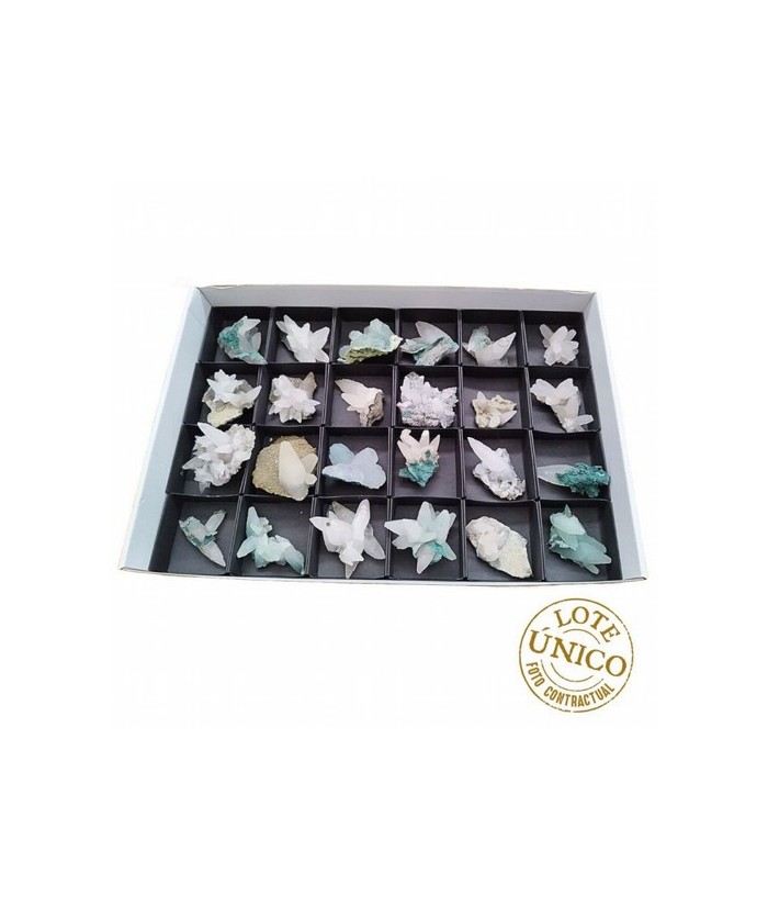 SE VENDE X UNIDAD
Calcita Escalenoédrica.

En cajitas de 6x6cm.

Mineral fluorescente a la luz ultravioleta.

Tamaño: 5-