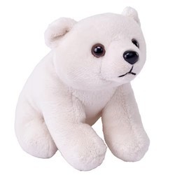 Descubra el adorable oso polar Pocketkins-Eco de Wild Republic, un compañero de peluche que encanta tanto a niños como a adulto