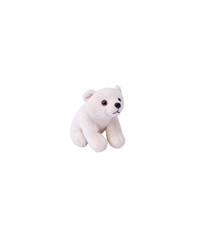 Descubra el adorable oso polar Pocketkins-Eco de Wild Republic, un compañero de peluche que encanta tanto a niños como a adulto