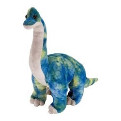 ¡Entra en aventuras prehistóricas con el Dinosauria Mini Brachiosaurus de Wild Republic! Este encantador animal de peluche da v