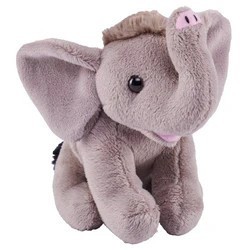 Explora el encantador mundo de la vida salvaje con el elefante ecológico de Pocketkins. Fabricado con materiales ecológicos, es