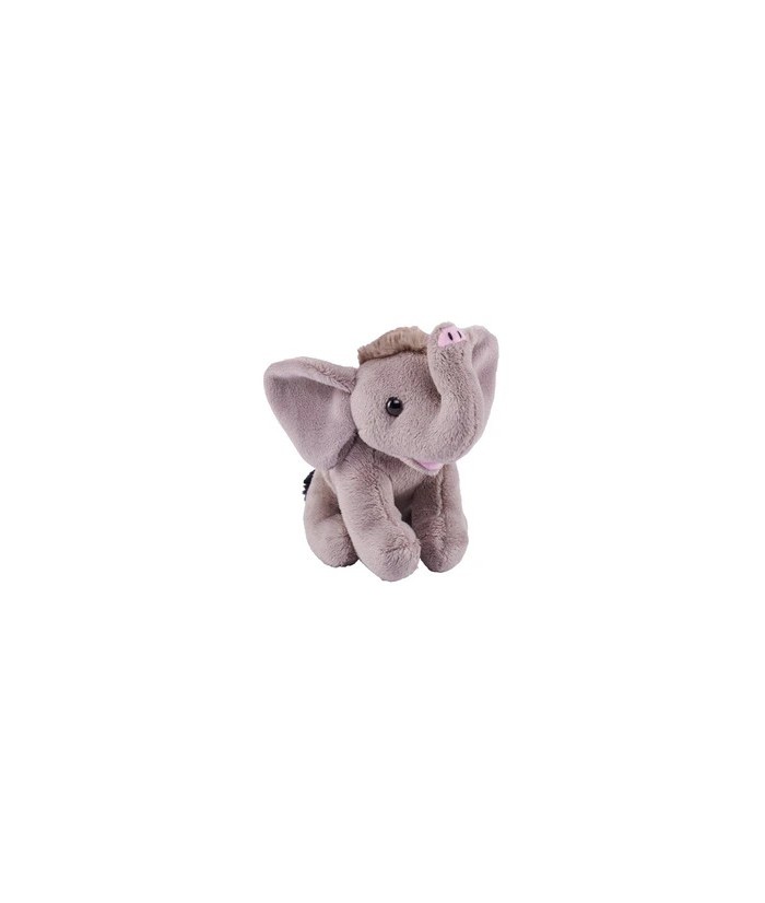 Explora el encantador mundo de la vida salvaje con el elefante ecológico de Pocketkins. Fabricado con materiales ecológicos, es
