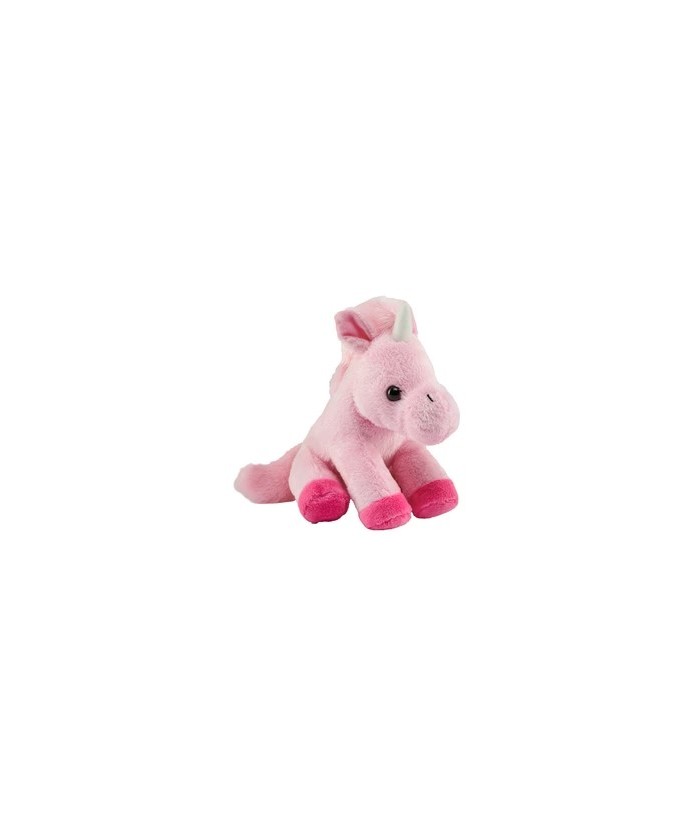 Experimente el encanto con el unicornio rosa ecológico Pocketkins de Wild Republic. Estos mini animales de peluche, elaborados 