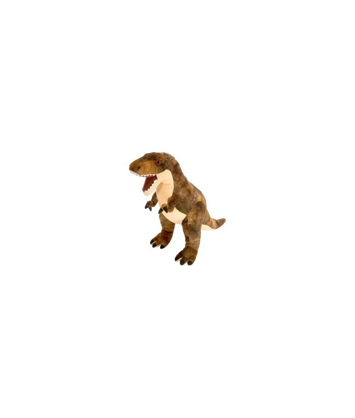 ¡Embárcate en una aventura prehistórica con el Dinosauria Mini T-Rex de Wild Republic! Este adorable y realista juguete de pelu
