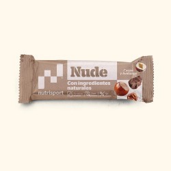 Llega un nuevo producto a nutrisport: la Nude Bar, hecha con base de dátil e ingredientes naturales, sin azúcares añadidos, com