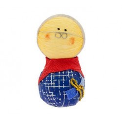 Abuela Sobo y Abuelo Sofu
Estos personajes, llamados juntos Sofubo, son muy populares en Japón donde la vejez significa experi