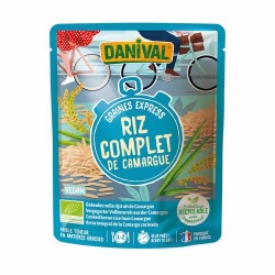Ingredientes: arroz integral precocinado* de la Camarga (98%), aceite de girasol*, sal marina sin refinar del Atlántico.
. (*)
