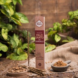 
Incienso de Palo Santo con Sándalo
Categoría: Línea de Inciensos de Palo Santo
Hecho a mano
Hecho100% de puro Palo Santo, 